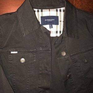 Burberry Jackets & Coats - Burberry Black Denim Jacket Burberry Jackets & Coats - Burberry Black Denim Jacket